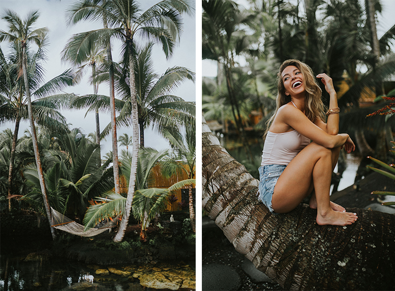 Hawaii girl surfing Brandy Melville