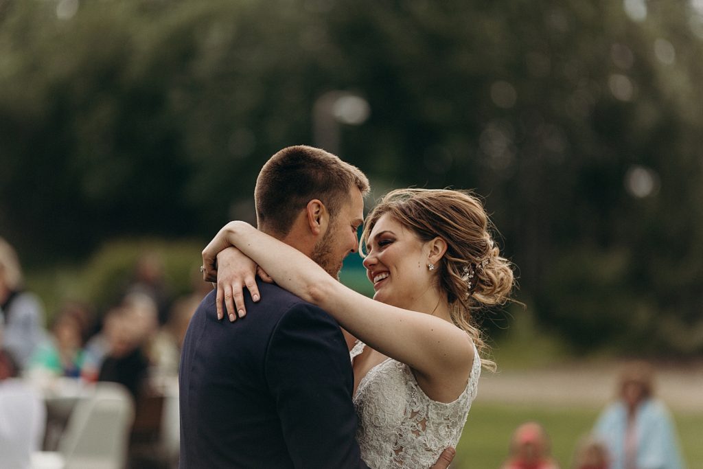 Bride and Groom first dance